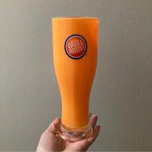 4/$10 - Dave & Buster’s Orange Tall Plastic Cup